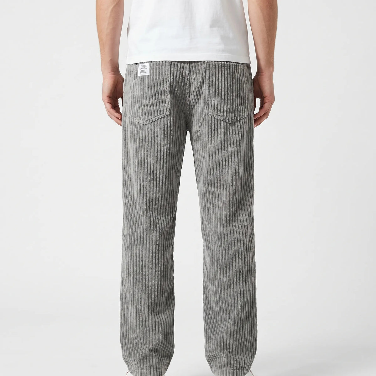 Varel | Pantaloni da uomo in velluto a coste con vita elasticizzata