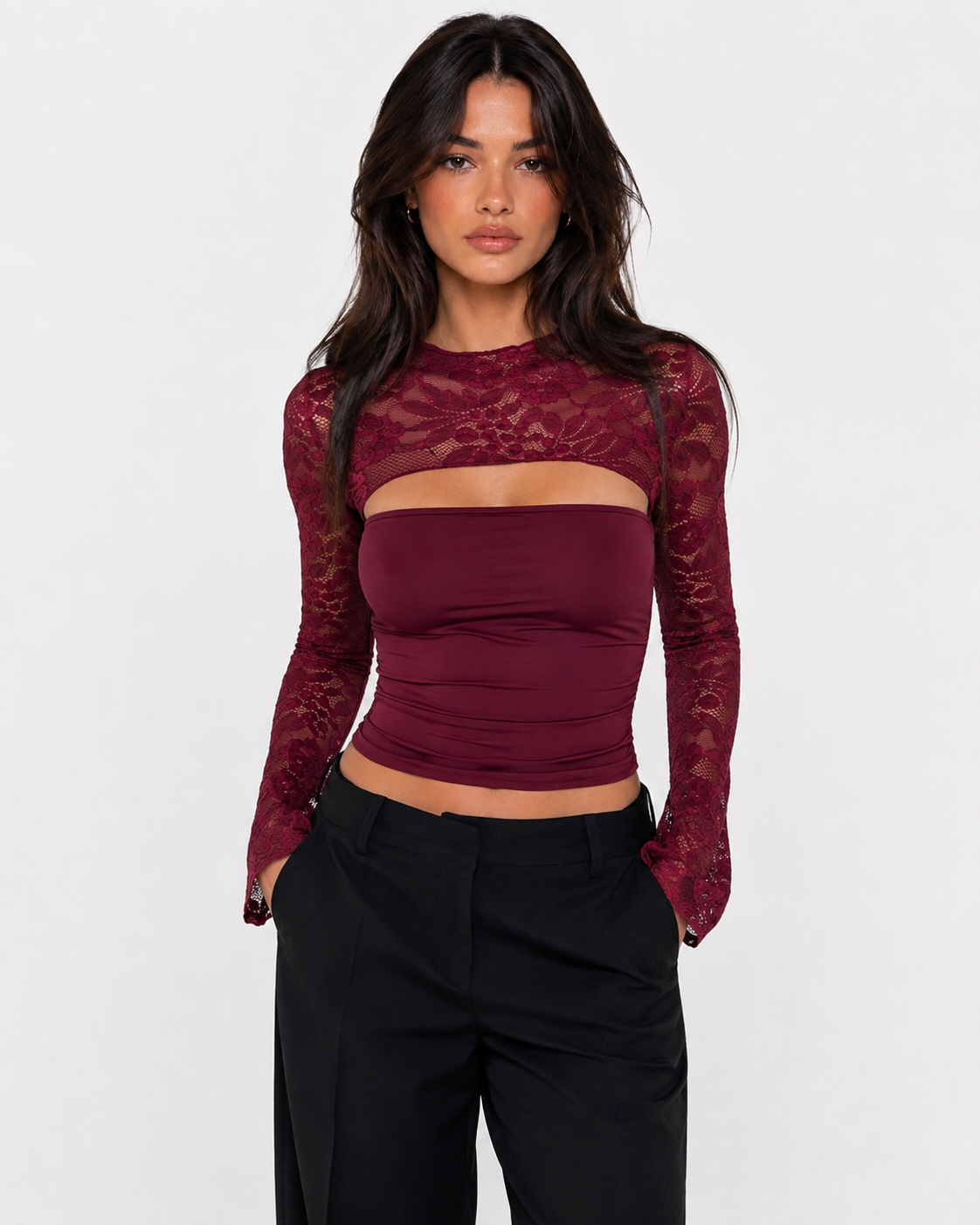 LINA | Top de encaje
