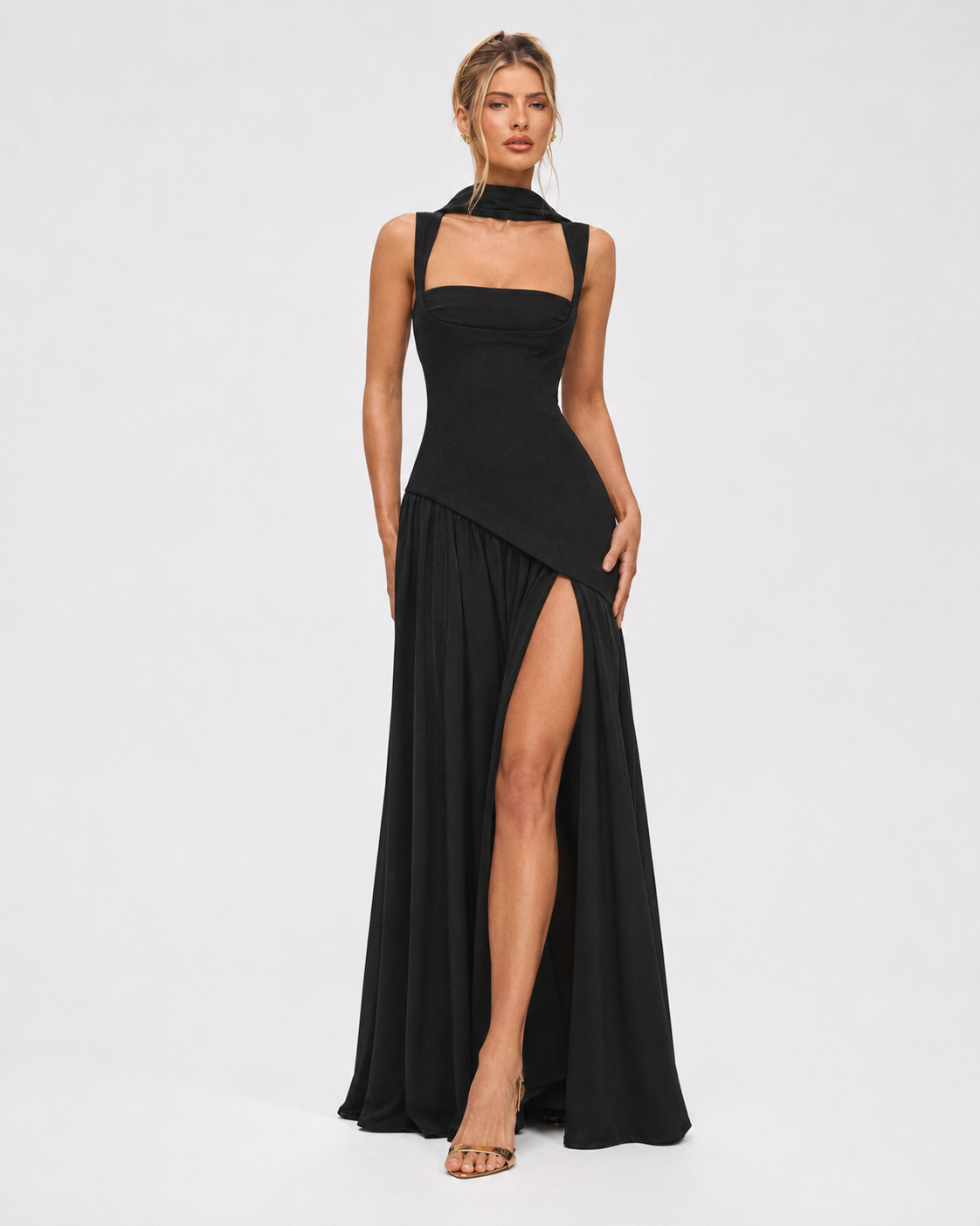 Vestido largo Lina