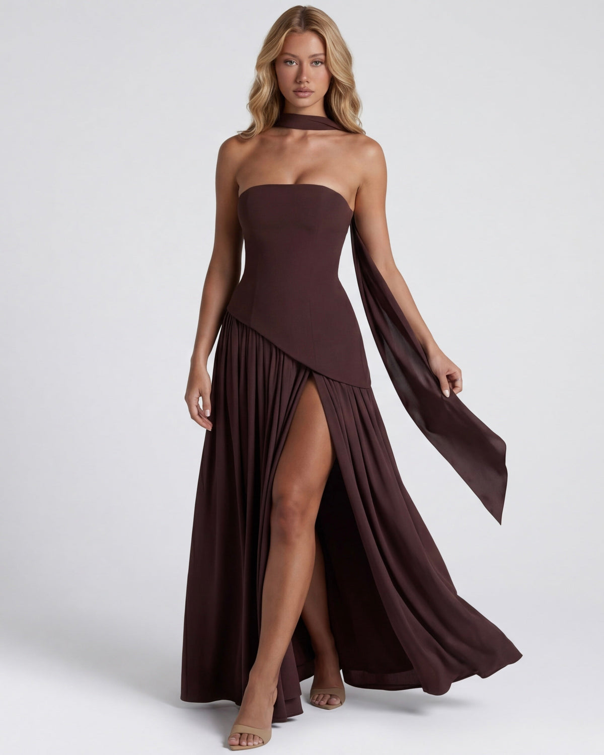 Vestido largo Aura