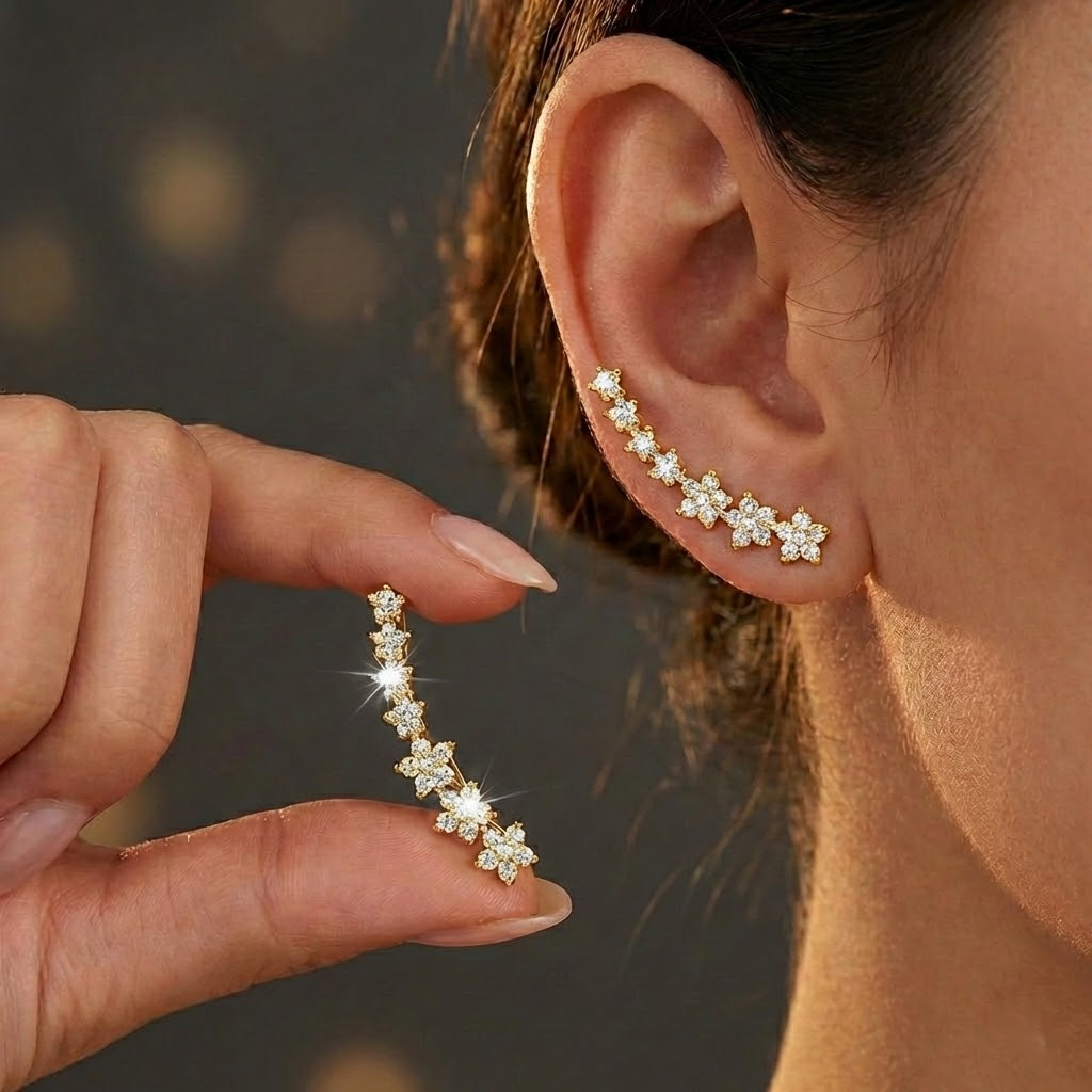 Pendientes Florales Atemporales