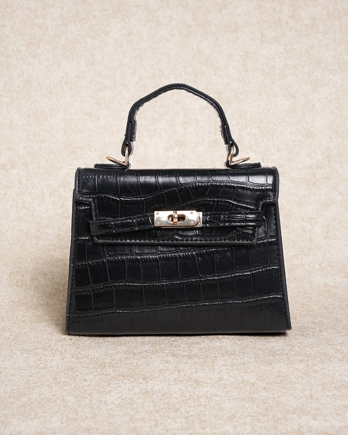 Valeria Mini | Mini Bolso Efecto Piel Mujer Negro
