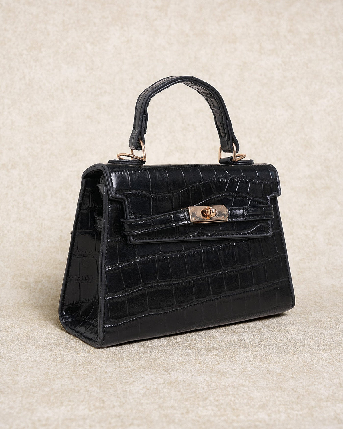 Valeria Mini | Mini Bolso Efecto Piel Mujer Negro